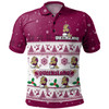 Queensland Cane Toads Christmas Custom Polo Shirt - Special Ugly Christmas Polo Shirt