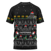 Penrith Panthers Christmas Custom T-shirt - Special Ugly Christmas T-shirt