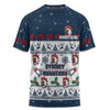 Sydney Roosters Christmas Custom T-Shirt - Special Ugly Christmas T-Shirt