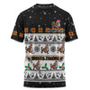Wests Tigers Christmas Custom T-shirt - Special Ugly Christmas T-shirt