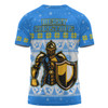 Gold Coast Titans Christmas Custom T-shirt - Special Ugly Christmas T-shirt