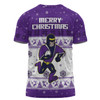 Melbourne Storm Christmas Custom T-shirt - Special Ugly Christmas T-shirt