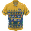 Parramatta Eels Christmas Custom Hawaiian Shirt - Special Ugly Christmas Hawaiian Shirt