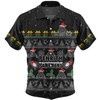 Penrith Panthers Christmas Custom Hawaiian Shirt - Special Ugly Christmas Hawaiian Shirt