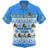 Gold Coast Titans Christmas Custom Hawaiian Shirt - Special Ugly Christmas Hawaiian Shirt