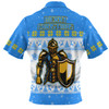 Gold Coast Titans Christmas Custom Hawaiian Shirt - Special Ugly Christmas Hawaiian Shirt