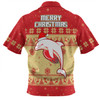 Redcliffe Dolphins Christmas Custom Hawaiian Shirt - Special Ugly Christmas Hawaiian Shirt