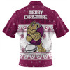 Queensland Cane Toads Christmas Custom Hawaiian Shirt - Special Ugly Christmas Hawaiian Shirt