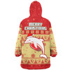 Redcliffe Dolphins Christmas Custom Snug Hoodie - Special Ugly Christmas Snug Hoodie