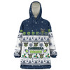 Canberra Raiders Christmas Custom Snug Hoodie - Special Ugly Christmas Snug Hoodie