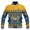 Parramatta Eels Christmas Custom Baseball Jacket - Special Ugly Christmas Baseball Jacket