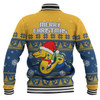 Parramatta Eels Christmas Custom Baseball Jacket - Special Ugly Christmas Baseball Jacket