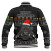Penrith Panthers Christmas Custom Baseball Jacket - Special Ugly Christmas Baseball Jacket