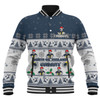 North Queensland Cowboys Christmas Custom Baseball Jacket - Special Ugly Christmas Baseball Jacket