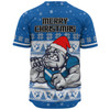 Canterbury-Bankstown Bulldogs Christmas Custom Baseball Shirt - Special Ugly Christmas Baseball Shirt