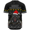 Penrith Panthers Christmas Custom Baseball Shirt - Special Ugly Christmas Baseball Shirt