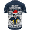North Queensland Cowboys Christmas Custom Baseball Shirt - Special Ugly Christmas Baseball Shirt