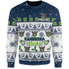 Canberra Raiders Christmas Custom Sweatshirt - Special Ugly Christmas Sweatshirt