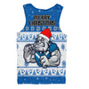 Canterbury-Bankstown Bulldogs Christmas Custom Men Singlet - Special Ugly Christmas Men Singlet