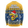 Parramatta Eels Christmas Custom Long Sleeve T-shirt - Special Ugly Christmas Long Sleeve T-shirt