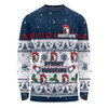 Sydney Roosters Christmas Custom Long Sleeve T-Shirt - Special Ugly Christmas Long Sleeve T-Shirt