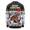 Wests Tigers Christmas Custom Long Sleeve T-shirt - Special Ugly Christmas Long Sleeve T-shirt