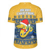 Parramatta Eels Christmas Custom Rugby Jersey - Special Ugly Christmas Rugby Jersey