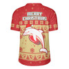 Redcliffe Dolphins Christmas Custom Rugby Jersey - Special Ugly Christmas Rugby Jersey