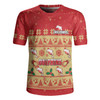 Redcliffe Dolphins Christmas Custom Rugby Jersey - Special Ugly Christmas Rugby Jersey