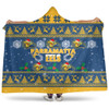 Parramatta Eels Christmas Hooded Blanket - Special Ugly Christmas Hooded Blanket