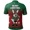 South Sydney Rabbitohs Custom Polo Shirt - Special Ugly Christmas Polo Shirt