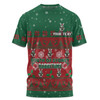 South Sydney Rabbitohs Custom T-shirt - Special Ugly Christmas T-shirt