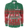 South Sydney Rabbitohs Custom Long Sleeve Shirt - Special Ugly Christmas Long Sleeve Shirt