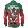 South Sydney Rabbitohs Custom Long Sleeve Shirt - Special Ugly Christmas Long Sleeve Shirt
