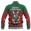 South Sydney Rabbitohs Custom Baseball Jacket - Special Ugly Christmas Baseball Jacket