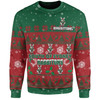 South Sydney Rabbitohs Custom Sweatshirt - Special Ugly Christmas Sweatshirt