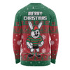 South Sydney Rabbitohs Custom Long Sleeve T-shirt - Special Ugly Christmas Long Sleeve T-shirt
