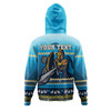 Gold Coast Titans Christmas Custom Hoodie - Ugly Xmas And Aboriginal Patterns For Die Hard Fan Hoodie