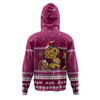 Queensland Cane Toads Christmas Custom Hoodie - Ugly Xmas And Aboriginal Patterns For Die Hard Fan Hoodie