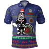 New Zealand Warriors Christmas Custom Polo Shirt - Ugly Xmas And Aboriginal Patterns For Die Hard Fan Polo Shirt