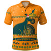 Australia Wallabies Christmas Custom Polo Shirt - Ugly Xmas And Aboriginal Patterns For Die Hard Fan Polo Shirt