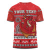 St. George Illawarra Dragons Christmas Custom T-shirt - Ugly Xmas And Aboriginal Patterns For Die Hard Fan T-shirt