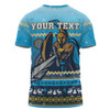 Gold Coast Titans Christmas Custom T-shirt - Ugly Xmas And Aboriginal Patterns For Die Hard Fan T-shirt