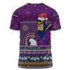 Melbourne Storm Christmas Custom T-shirt - Ugly Xmas And Aboriginal Patterns For Die Hard Fan T-shirt