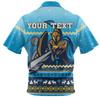Gold Coast Titans Christmas Custom Hawaiian Shirt - Ugly Xmas And Aboriginal Patterns For Die Hard Fan Hawaiian Shirt