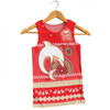 Redcliffe Dolphins Christmas Custom Men Singlet - Ugly Xmas And Aboriginal Patterns For Die Hard Fan Men Singlet