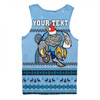 New South Wales Cockroaches Christmas Custom Men Singlet - Ugly Xmas And Aboriginal Patterns For Die Hard Fan Men Singlet