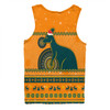 Australia Wallabies Christmas Custom Men Singlet - Ugly Xmas And Aboriginal Patterns For Die Hard Fan Men Singlet