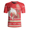 Redcliffe Dolphins Christmas Custom Rugby Jersey - Ugly Xmas And Aboriginal Patterns For Die Hard Fan Rugby Jersey