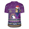 Melbourne Storm Christmas Custom Rugby Jersey - Ugly Xmas And Aboriginal Patterns For Die Hard Fan Rugby Jersey